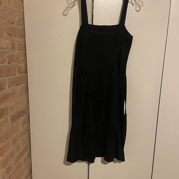 Vintage (early 2000s) Loft Linen Black Dress - Picture 5 of 5